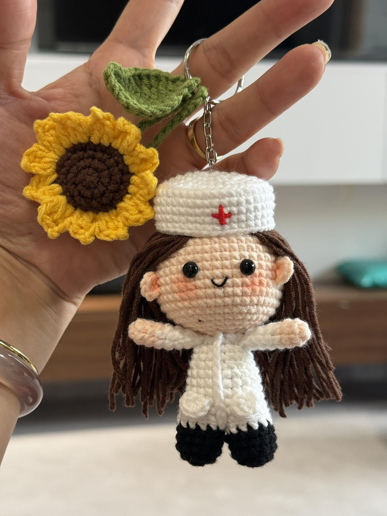 EXCEART Portachiavi Per Infermiere Ciondolo Portachiavi Da Dottore Decorazione Per Chiavi Bomboniere Per Operatori Sanitari Etichette Regalo