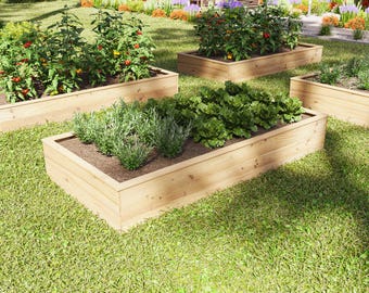 Projetos de canteiros elevados 4x8 em PDF – Guia fácil para jardinagem no quintal