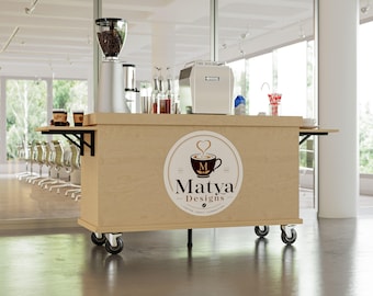 DIY PDF Collapsible Coffee Cart Premium Plans – Human-Written, Not AI-Generated Plans for a Stylish Folding Coffee Cart!