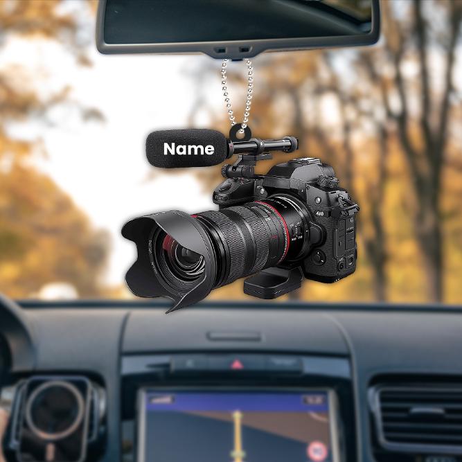 Professional Video Camera Ornament, Personalized Xmas Tree Decor ...