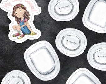 My Body Beeps Sticker Sheet - B
