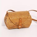 Handwoven Rattan Crossbody Bag – Bali Batik Lining, Leather Strap product logo