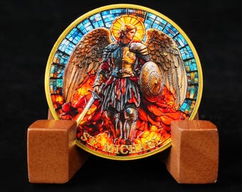 Beschermingsmunt Aartsengel Michaël: Psalm 91, religieus geschenk