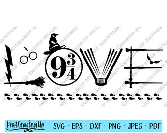 Download Harry Potter Love Svg Etsy