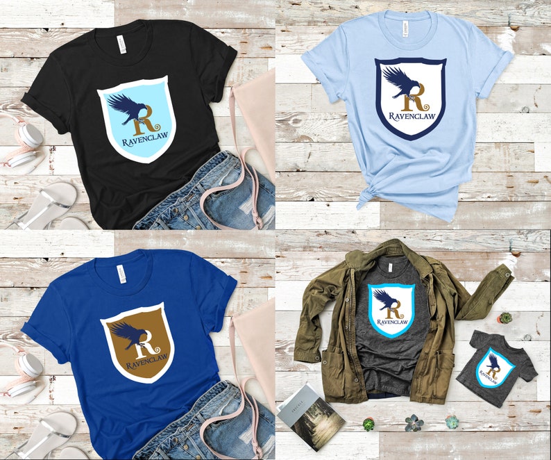 Hogwarts House Shield Bundle Gryffindor Slytherin Ravenclaw Hufflepuff SVG Harry Potter SVG for Vinyl Decal Vacation Harry Potter Shirt