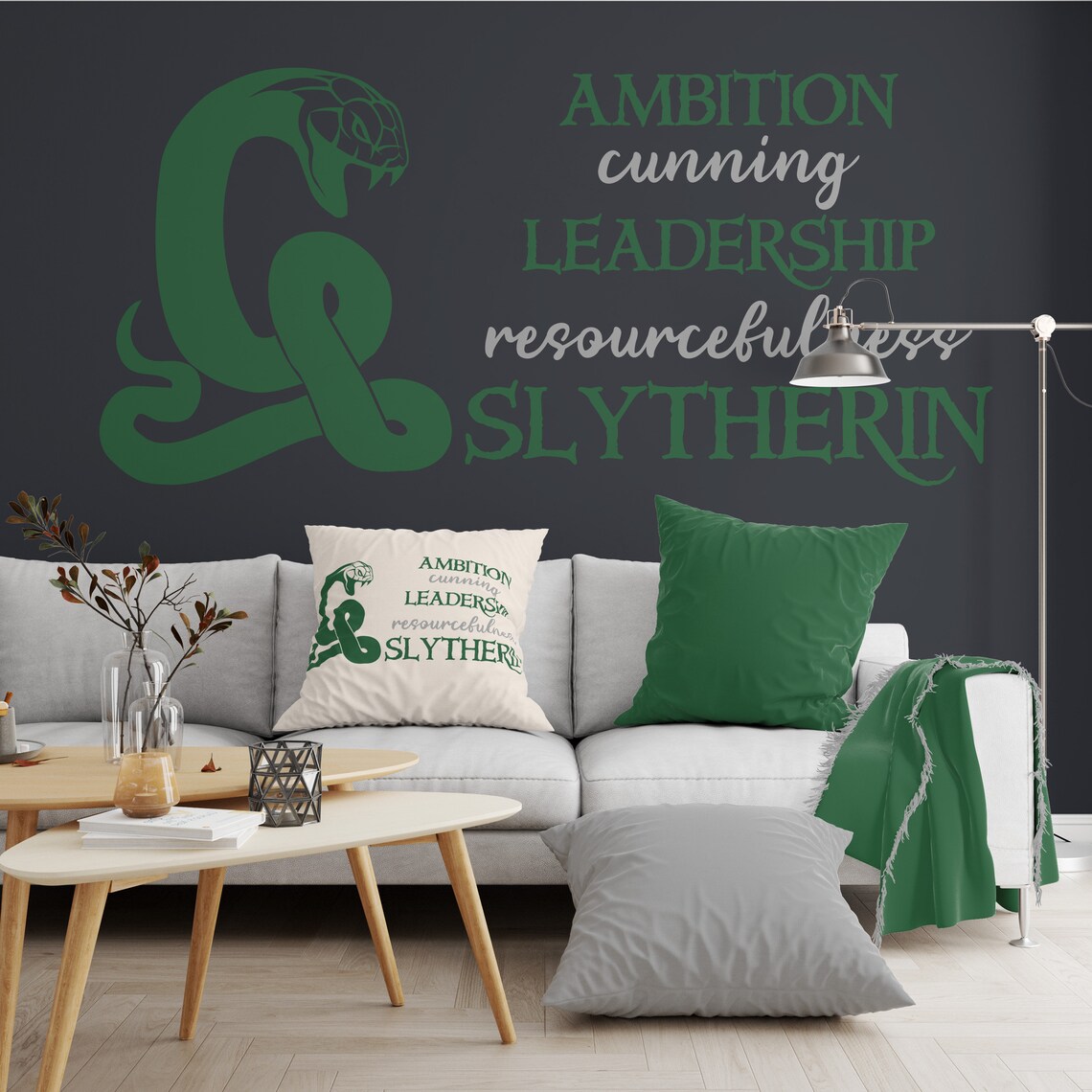 Slytherin Values Hogwarts House Harry Potter SVG Digital PNG Etsy
