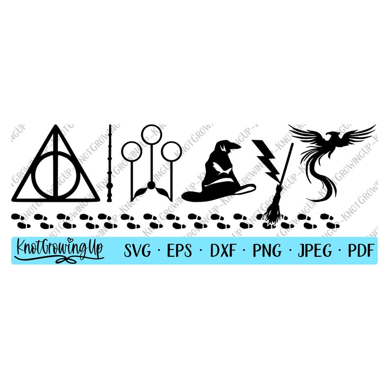 Harry Potter Always SVG PNG Jpg Eps Dxf Digital | Etsy