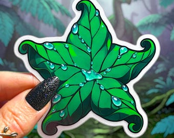 Pegatina de árbol y estrella, pegatina de nostalgia de los 80, pegatina de dinosaurio, nostalgia de la infancia millennial, calcomanía retro de dinosaurio, regalo para niños de los 80