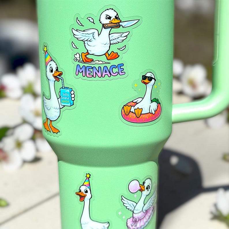 Sticker Bundle Goose Silly Goose Sticker Pack, Goose Bundle, Funny Goose Meme Stickers ...