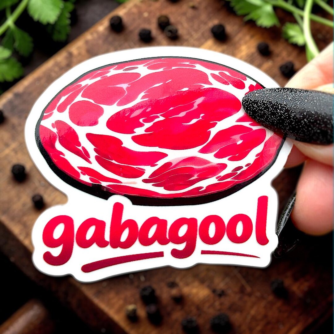 Gabagool Sticker, the Sopranos Sticker, Italian Deli Inspired Vinyl ...