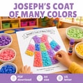 Joseph Coat of Many Colors Craft | Preschool Bible Printable | Sunday School Activity for Kids product logo