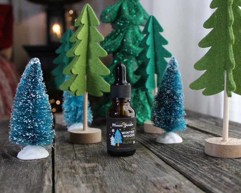 Winter Woods Essential Oil Diffuser Blend Christmas Tree Etsy