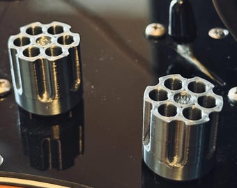 Manopole per chitarra Revolver Cylinder - Set volume e tono