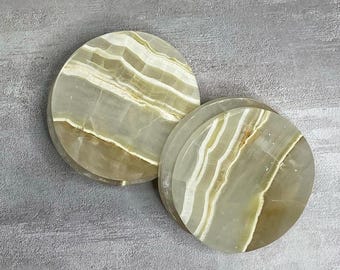Onyx Round coasters