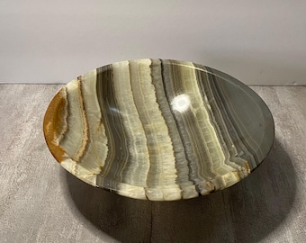 Onyx centerpiece bowl