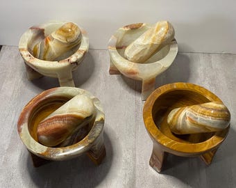 Onyx Mortar & pestle