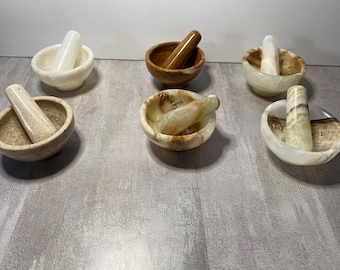 Onyx small Mortar & pestle