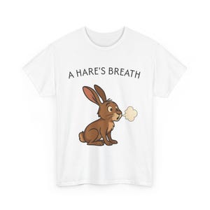 Ein Hasengesicht |  Schweres Baumwoll-T-Shirt | Spaß Grafik-Unisex T-Shirt mit Eggcorn Definition | Tragen Sie Ihre Worte falsch