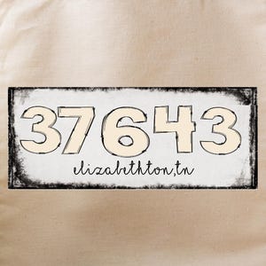 Elizabethton TN 37643 PNG, Hometown Zip Code Design, Tennessee Sublimation Digital Download
