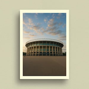 Digital download Football stadium outside view digital print