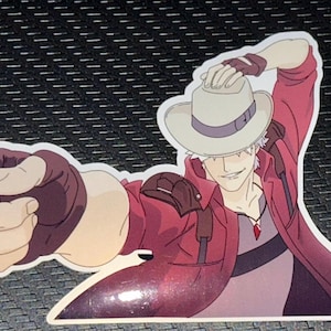 Dante bailando - Dante Devil May Cry - Pegatinas de anime
