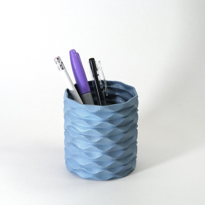 Ocean Decor Cylinder Pen Cup Pencil Holder Pen Holder Neat Etsy