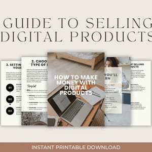 Make Money Selling Digital Products | Step-by-Step eBook for Beginners | Passive Income Guide