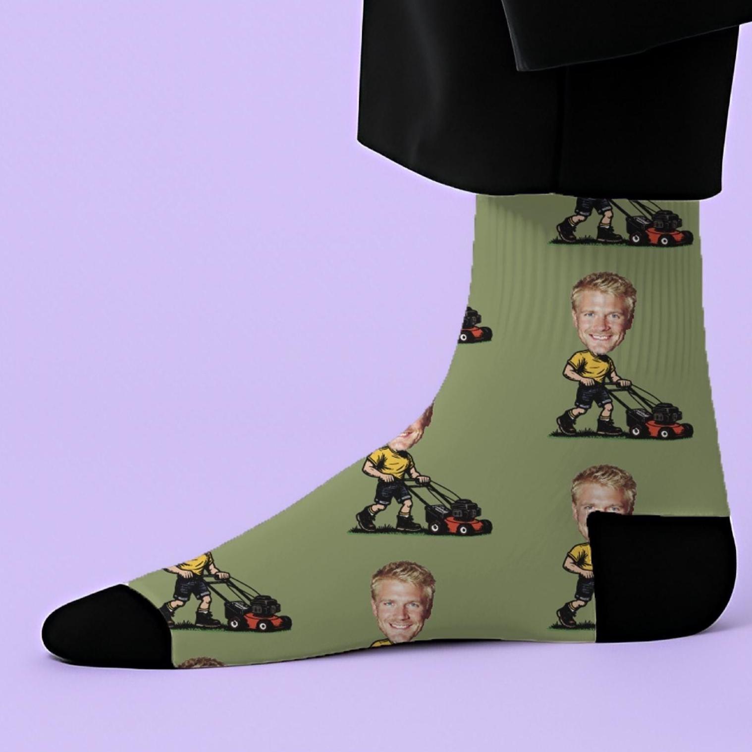 Custom Fishing Socks for Dad – Personalized Crew Gift for Anglers, Fun ...