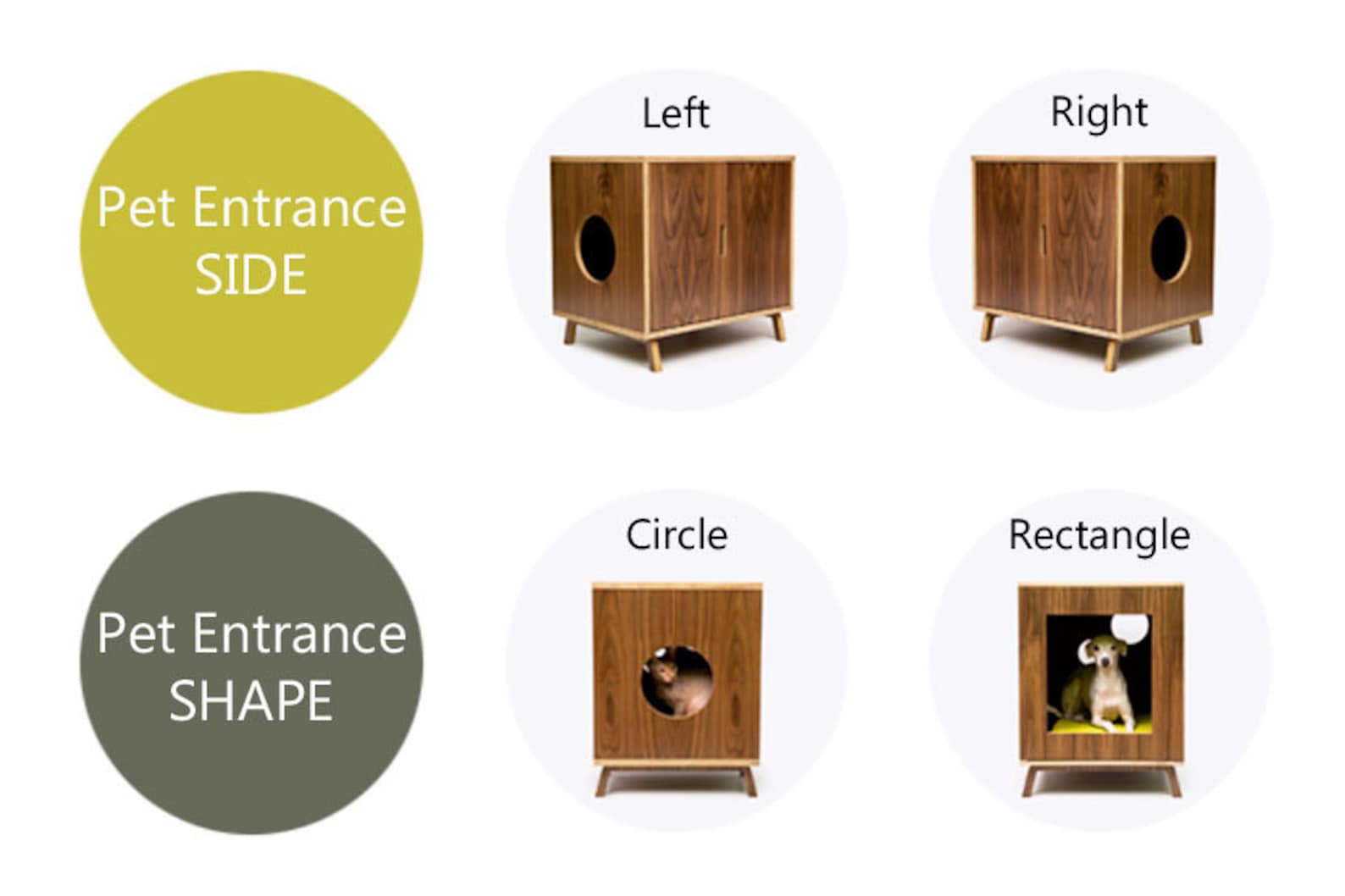 Mid Century Modern Cat Litter Box Furniture LARGE Cat Litter Etsy