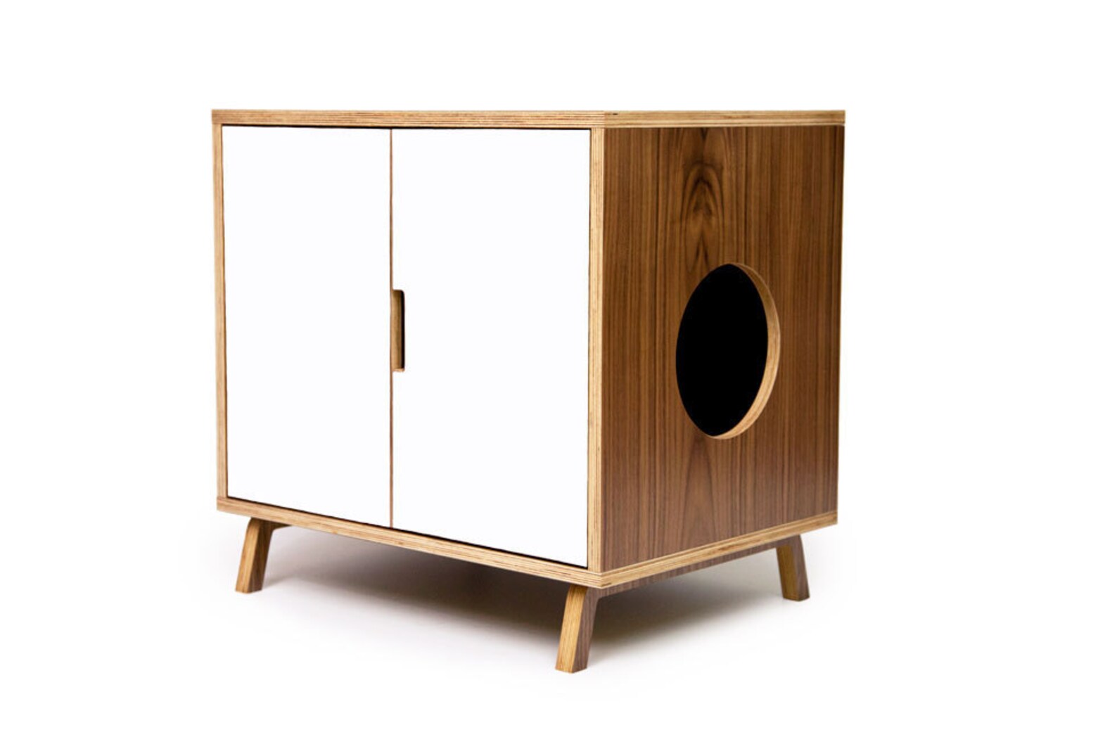 Mid Century Modern Cat Litter Box Furniture LARGE Cat Litter Etsy