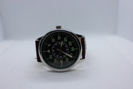 Vintage Men s Aviator Pilots Watch Eaglemoss Etsy UK