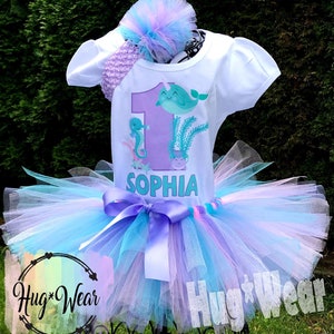 Narwhal Birthday Outfit, Birthday Tutu, Birthday Shirt + Tutu Outfit, Birthday Party (any age)