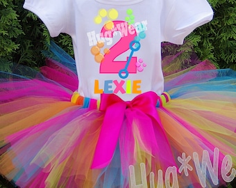 Bubble Birthday Outfit: Custom Tutu and Personalized Shirt
