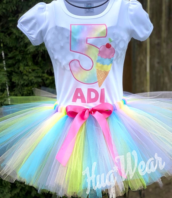 Ice cream first birthday outfit outlet