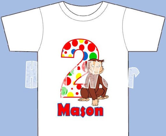 maglietta curioso come george