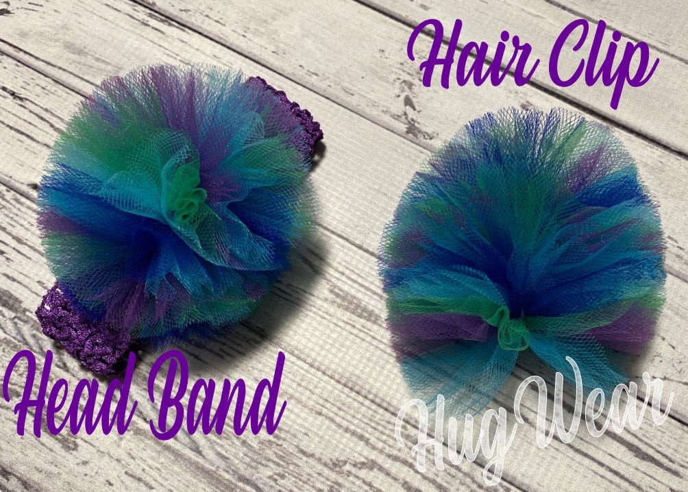 Made to Match Headband Puff or Hair Clip Puff Ball ~~Add On~
