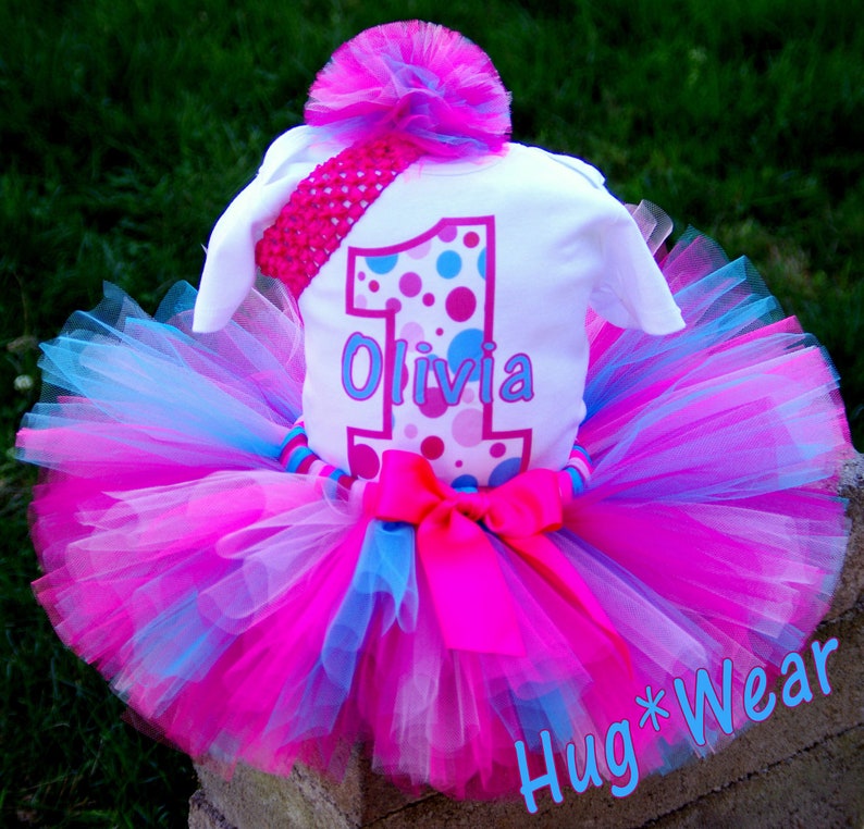 Personalized Birthday Outfit Polka Dot Number Shirt Tutu Etsy personalized-birthday-outfit-polka-dot-number-shirt-tutu-etsy