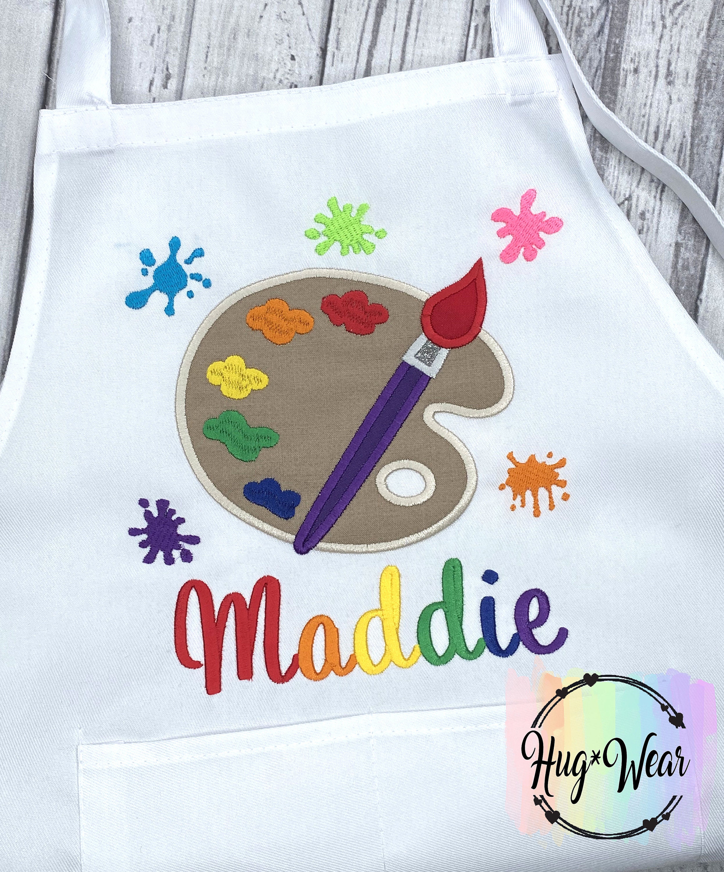 Handmade Kids Aprons - Girls' Favorites - , Preschool, Toddler Smock,  Birthday Gift, Kids cooking, baking, Christmas Present, Hanukkah Gift