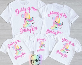 Step Mom Of The Unicorn Girl Birthday Tshirt, Cute Unicorn Step Mom Of The Unicorn Girl Birthday Tshirt, Cute Unicorn