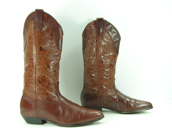 cowgirl boots low heel