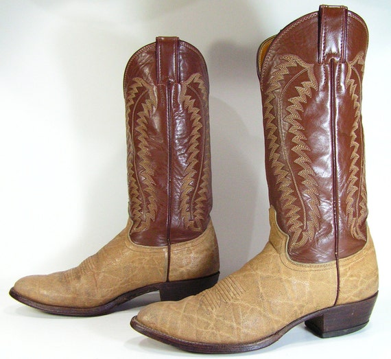 bone colored cowboy boots