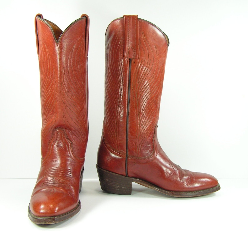 women's vintage frye cowboy boots