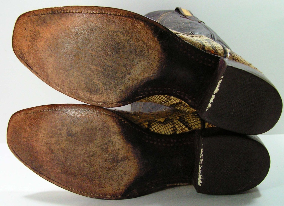 lucchese mens python boots