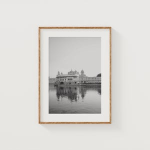 Goldener Tempel Amritsar Photo Print, Harmandir Sahib India Art (Digitaler Download)