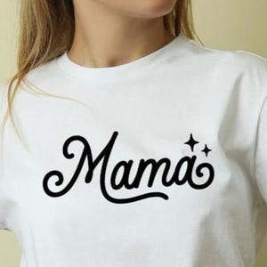 Retro Mama SVG: Shirt Design, PNG, Cricut Cut File (Digital Download)