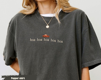 HOA HOA HOA Comfort Colors® T-Shirt, Cozy Season Shirt, Book Lover Tee, Forks T-Shirt, Inspired Tee, Gift for Her, vampire movie tshirt
