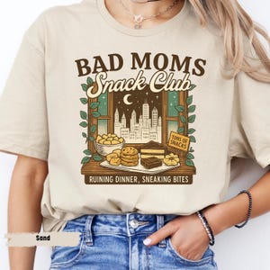 Bad Moms Club Shirt, bad Mom T-shirt, Funny Mom Outfit, Best Mom Ever Tee, Mama Birthday Clothing Gift, Mothers Day Gifts, Gift for Moms