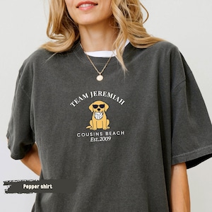 Team Jeremiah shirt, Golden Retriever Jeremiah shirt, Cousins Beach shirt, The Summer I Turned Pretty shirt, TSITP shirt