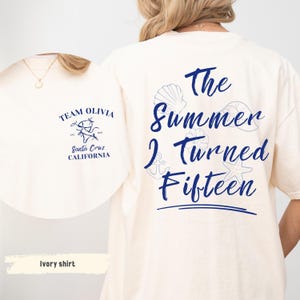 Personalized The Summer I Turned Shirt, Comfort Colors tee,The Summer I Turned Married Bachelorette Shirt,The Summer I Turned Birthday Party