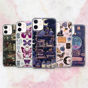 Witchy Phone Case Witchcraft Spells Pagan Magic Cover for iPhone 16, 15, 14, 13, 12, 11 Samsung S25, S24, S23 A56 Pixel 9Pro XL, 8A 8Pro